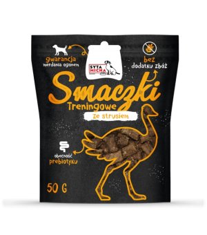 Syta Micha Smaczki Treningowe ze strusiem 50g
