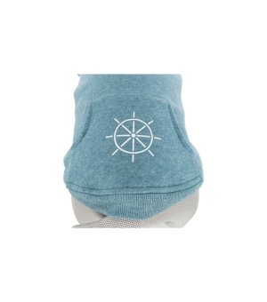 Trixie BE NORDIC bluza z kapturem 55cm petrol