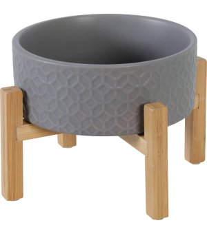 ZOLUX Miska ceramiczna KERAMO SOLO szary 700ml