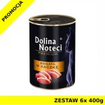 Dolina Noteci karma mokra dla kota bogata w Kaczkę ZESTAW 6x 400g
