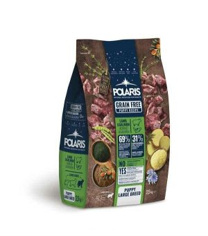 Karma Sucha dla psa Polaris Jagnięcina z Łososiem Junior Large 2,5kg 