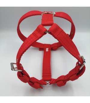 EL PERRO Szelki dla psa Juicy 54-64/64-73 cm; 3cm XL czerwone