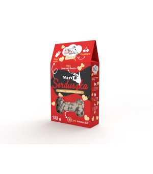 Syta Micha BAKERY Mini serduszka z Królikiem 100g