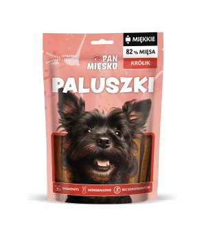 Pan Mięsko Przysmaki Paluszki z Królika dla psa 100g 