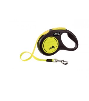 Flexi NEW NEON TAŚMA M 5M - ŻÓŁTA