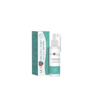 Vet Protector Jama Ustna - Zęby Fresh - Płyn stomatologiczny do higieny jamy ustnej dla psów i kotów 100ml