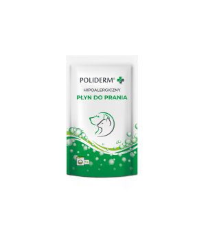 Poliderm Hipoalergiczny płyn do prania i pielęgnacji tkanin dla zwierząt domowych 70ml