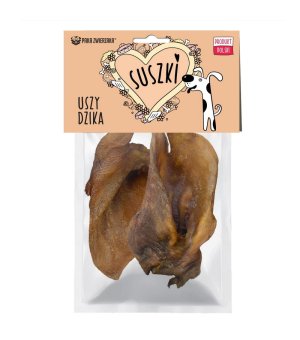 Paka Zwierzaka SUSZKI Uszy Dzika 2szt.
