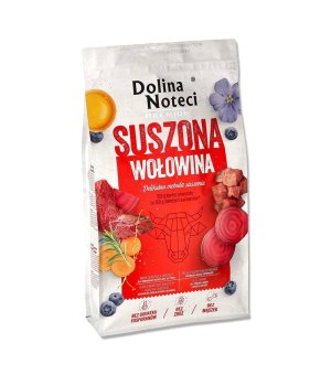 NIEDOSTĘPNY!!! - Karma Suszona dla psa Dolina Noteci Premium Wołowina 9kg