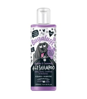 Bugalugs Szampon 4w1 250ml - uspokajający - Lavender & Chamomile