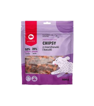 MACED Chipsy z Marchewki i Kaczki 500G