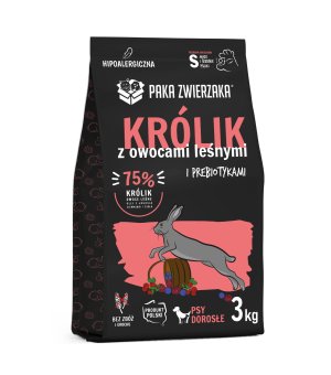 3kg - Królik z owocami leśnymi - psy dorosłe małe rasy - Paka Zwierzaka Seven`th Heaven  rozm. S - karma sucha