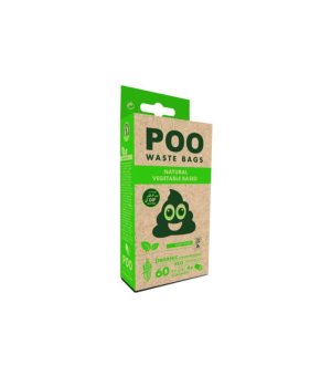 M-PETS Woreczki na psie odchody POO 60szt. Mięta