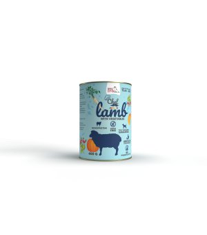 Syta Micha karma mokra dla szczeniąt CHEF Jagnięcina z Warzywami JUNIOR 400g