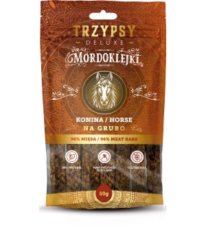 TRZY PSY Mordoklejki na Grubo z Koniny 80g