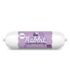 Paka Zwierzaka PEPE Kiełbaska Treningowa Rabbit - Królik 200g