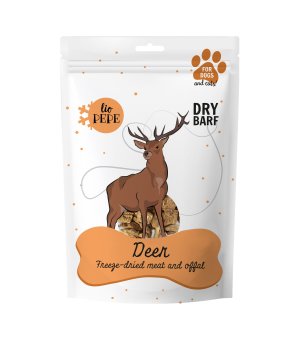 Paka Zwierzaka PEPE Lio Deer - liofilizowane mięso z Jelenia 60g
