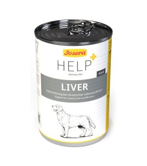Karma mokra dla psów Josera Help Liver Dog 400g - puszka