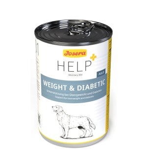 Karma mokra dla psów Josera Help Weight & Diabetic Dog 400g - puszka