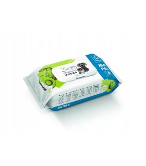 M-PETS Chusteczki Awokado - 20x15cm 80 szt.