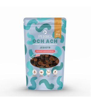 Perro OCH ACH Przysmaki Liofilizowane Jesiotr 40g