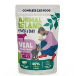 Animal Island Everyday mokra karma dla kota - Cielęcina w galaretce 85g