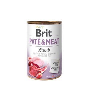 Karma mokra dla psa Brit Care Lamb Pate Meat 400g