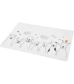 ZOLUX Podkładka pod miski - wzór psy L 60x40cm