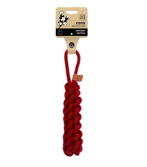 M-PETS Zabawka dla psa COTO Loop Bar 34cm Czerwony 