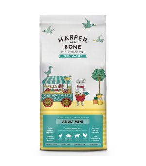 Harper and Bone sucha karma dla małych dorosłych psów - mini adult dog Fresh Market 2kg