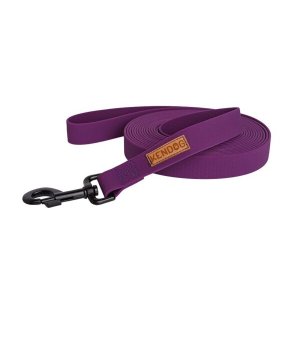 KenDog smycz treningowa PVC/TPU Purple 25mm / 5m
