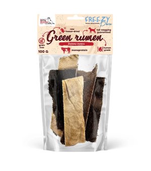 Syta Micha liofilizowany przysmak FREEZY PURE Zielone Żwacze 80g