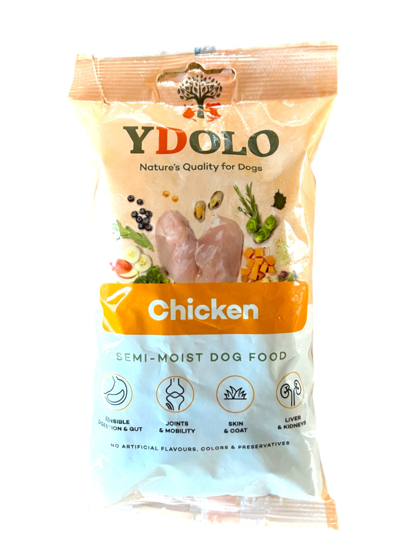 YDOLO Healthy Pure Chicken karma półwilgotna dla psów dorosłych 100g
