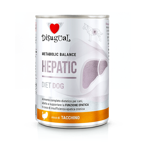 Disugual Veterinary Dog Hepatic Indyk 400g
