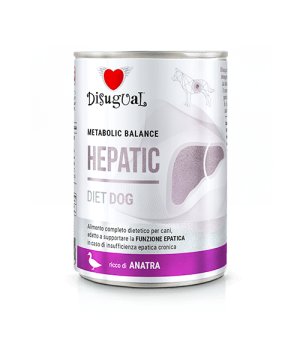 Disugual Veterinary Dog Hepatic Kaczka 400g