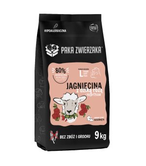 Paka Zwierzaka Karma Sucha Seven`th Heaven Jagnięcina z Dziką Różą Puppy 9kg 