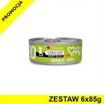 Disugual MINI-ME 20 karma mokra dla kotów sterylizowanych Przepiórka ZESTAW 6x 85g