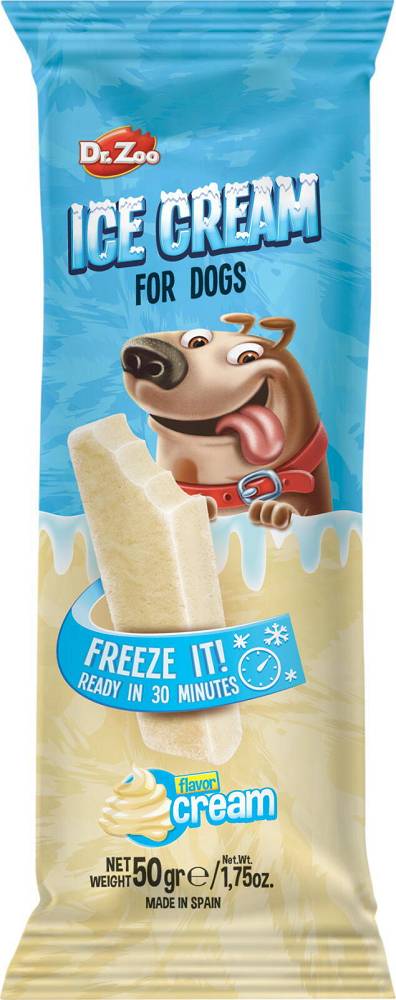 Dr Zoo Lody dla psów CREAM o aromacie śmietankowym 50g