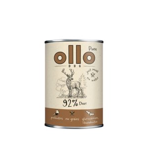 Ollo Pure karma mokra dla psów dorosłych Jeleń Adult 400g
