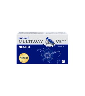 Multiway VET Duocaps NEURO kapsułki twist-off wspomagające układ nerwowy psów i kotów - blister / 10 kaps.