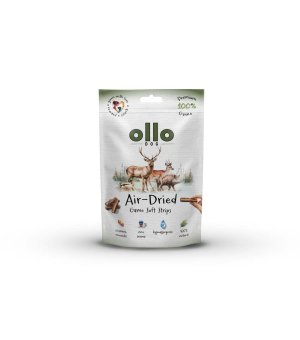 Ollo Air-Dried 100% Game Strips - paski z Dziczyzny 80g