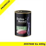 Dolina Noteci karma mokra dla kota bogata w Gęś ZESTAW 6x 400g