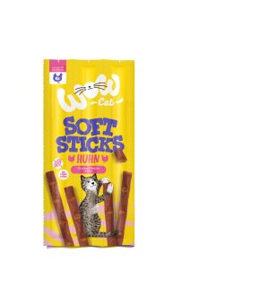 WOW Cat Soft Sticks Huhn - Kurczak (6x5g)