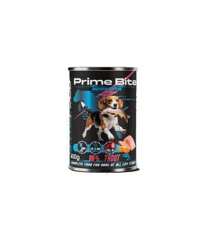 GAME DOG mokra karma dla psa Prime Bite Trout - Pstrąg z Batatem 400g
