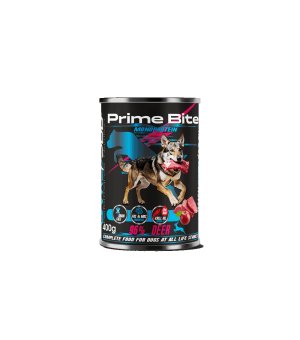 GAME DOG mokra karma dla psa Prime Bite Deer - Jeleń z Jabłkiem 400g