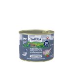 Baltica karma mokra dla kotów dorosłych wsparcie dróg moczowych Mono Gęsina 185g