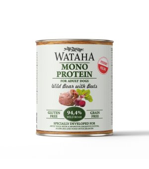 Wataha karma mokra Adult MONO Dzik z Burakami 800g