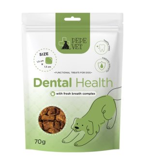 Paka Zwierzaka PEPE VET - Przysmaki Funkcjonalne Dental Health 70g