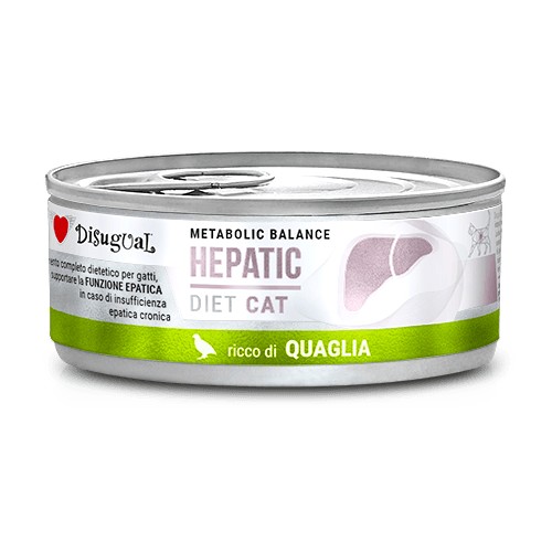 Disugual Veterinary Cat Hepatic Przepiórka 85g