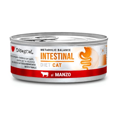 Disugual Veterinary Cat Intestinal Wołowina 85g